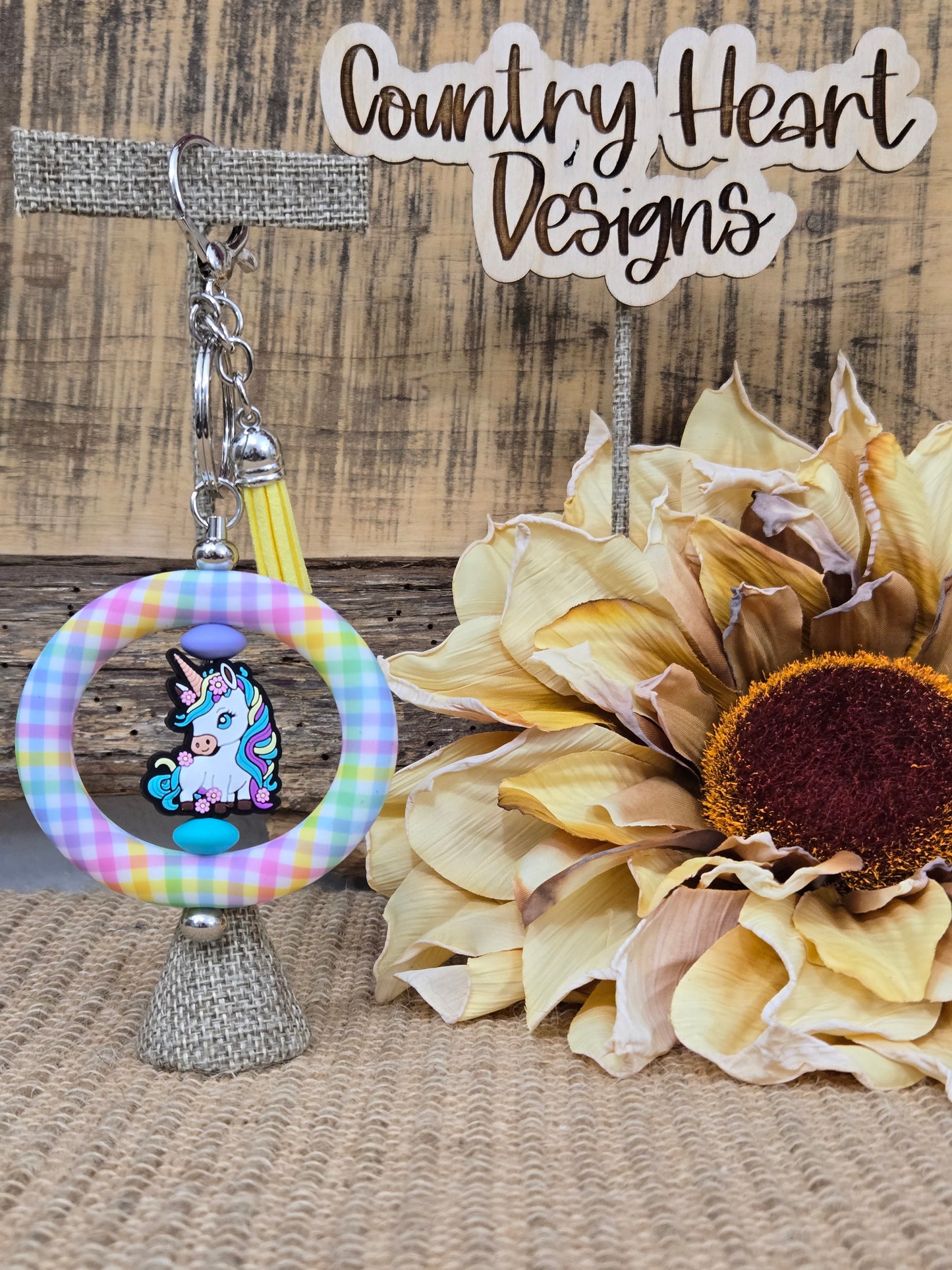 #266 Unicorn Keychain **πΆπππ 1 ππ πΊππππ**