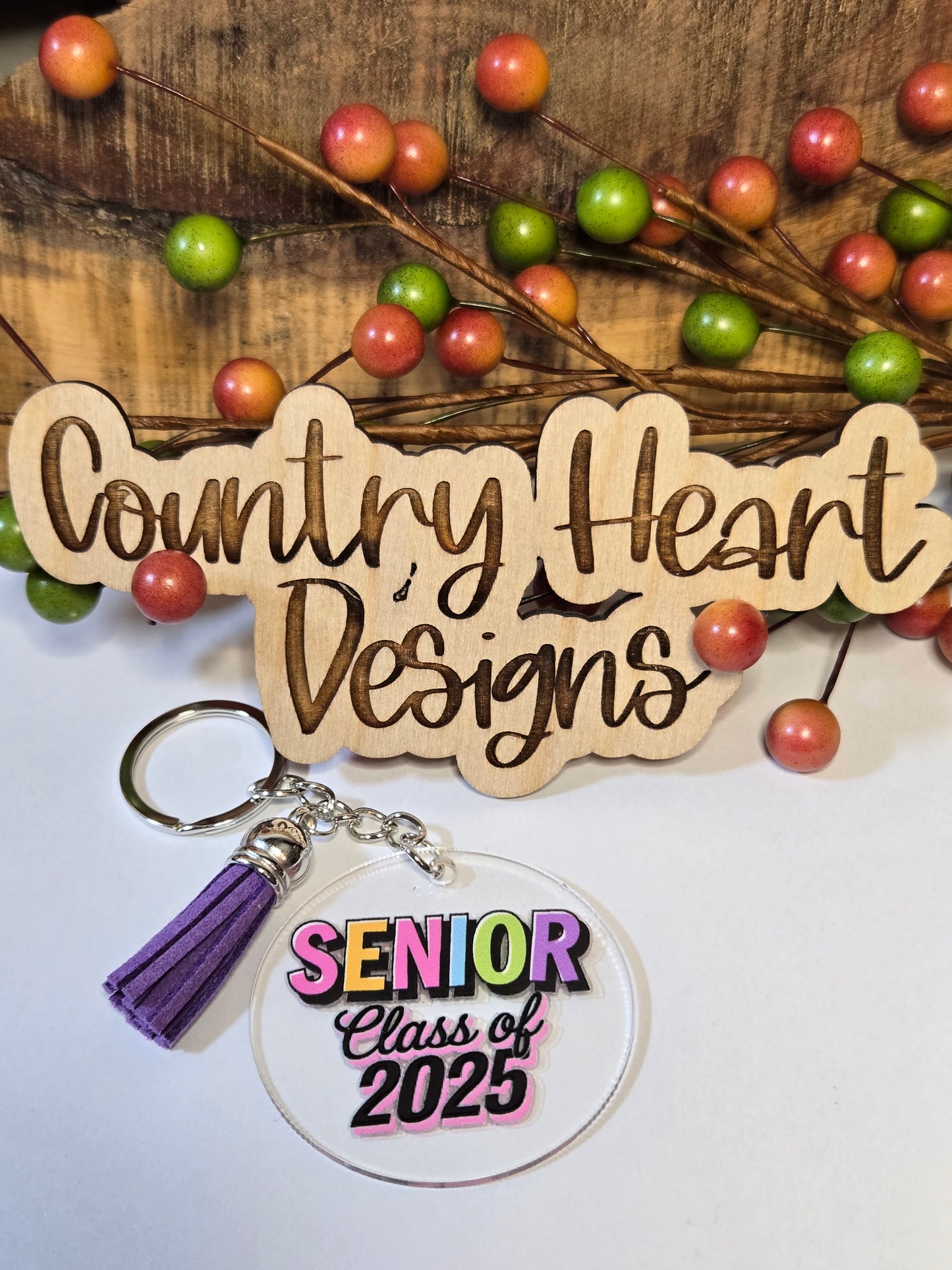 #895 Senior Class of 2025 Keychain **πΆπππ 1 ππ πΊππππ**