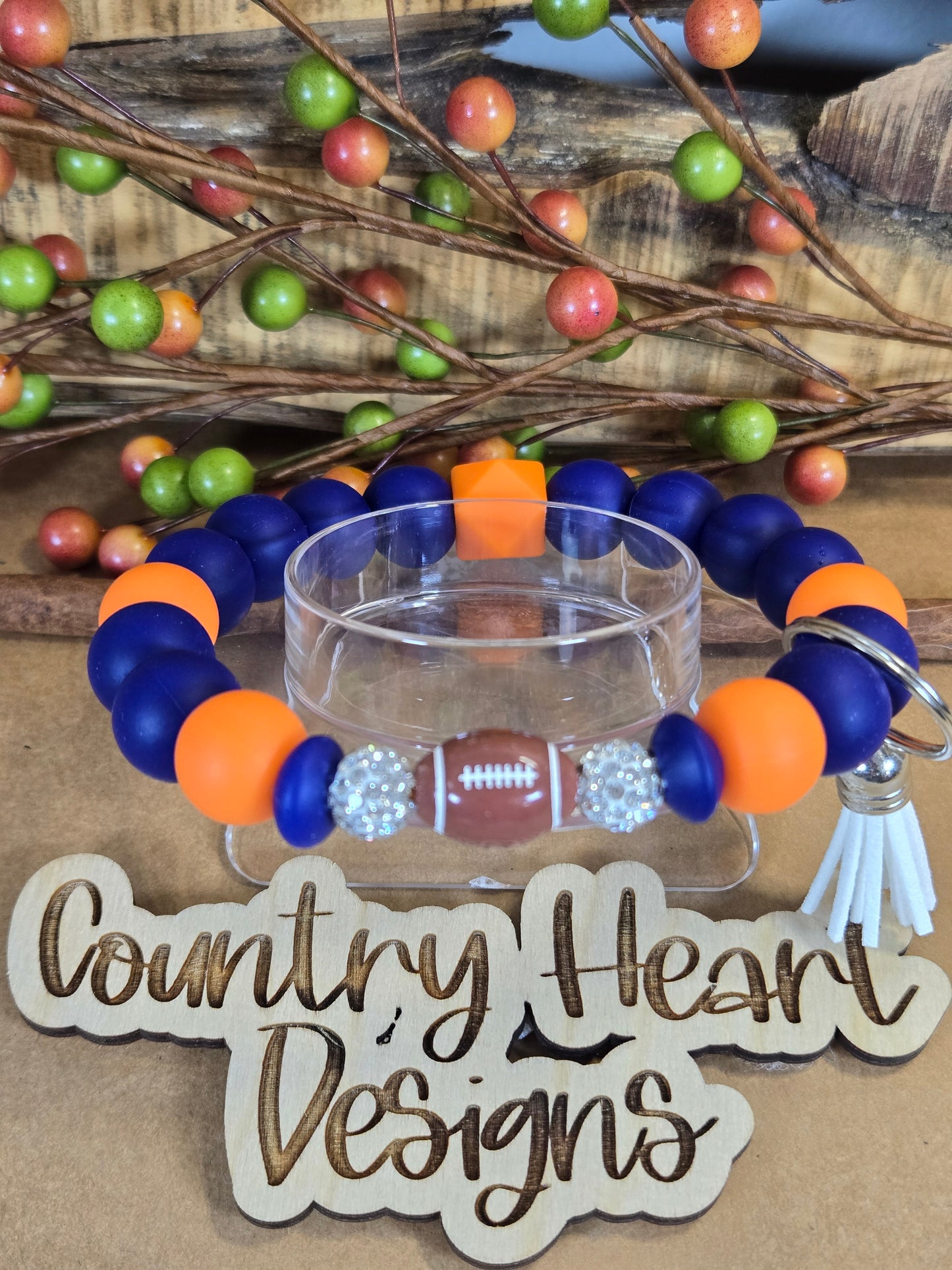 #917 UVA Inspired Wristlet ๐๐ **1 ๐๐ฃ๐๐๐๐๐๐๐ ๐๐๐๐ ๐๐ข๐ก ๐กโ๐๐ ๐๐ก๐๐ ๐ค๐๐๐ ๐๐ ๐๐๐ ๐ก๐๐๐๐๐/๐๐๐๐ ๐๐ ๐๐ก ๐ ๐๐๐๐ ๐๐ข๐ก!!