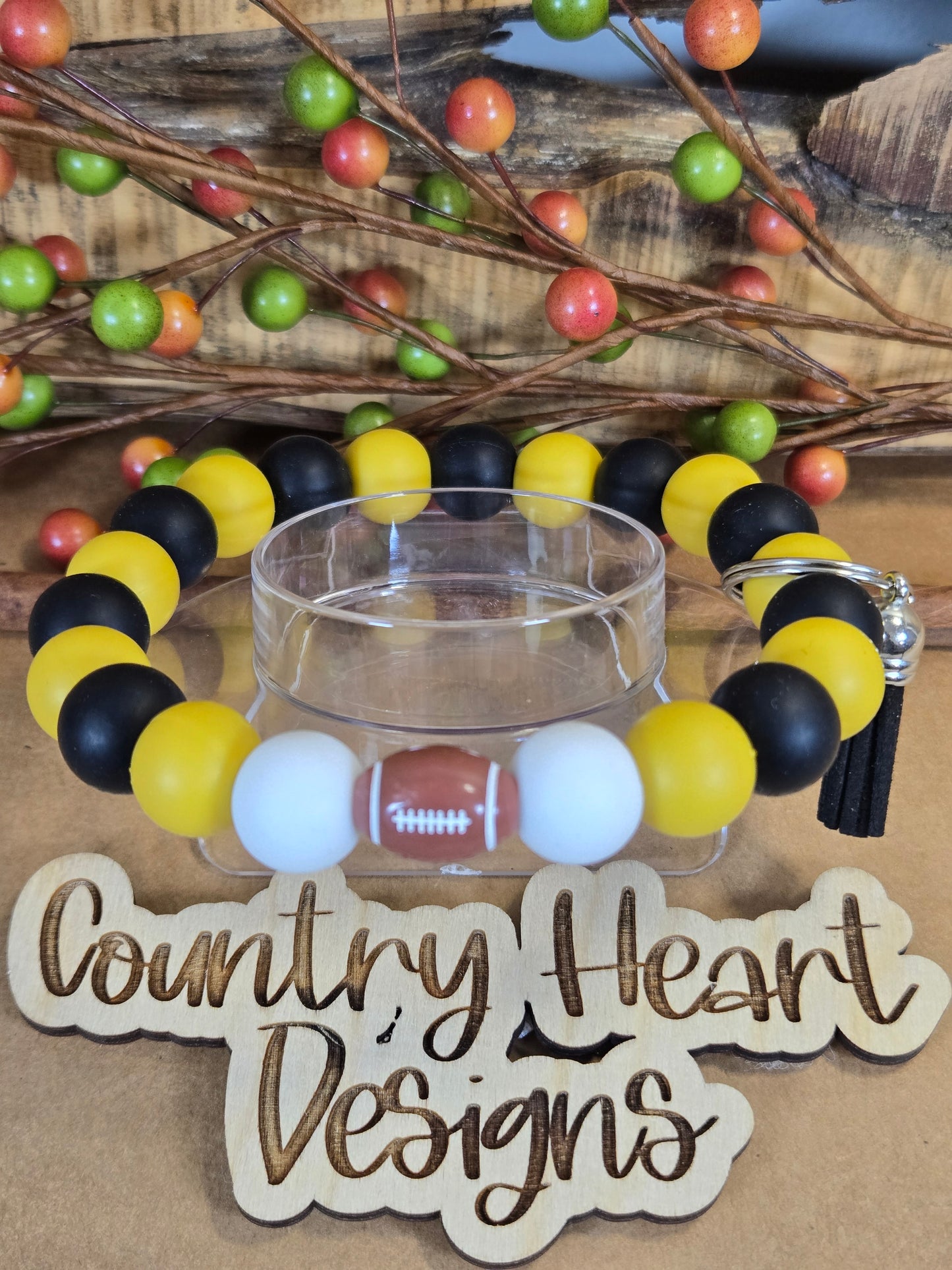 #923 New Orleans Saints Inspired Wristlet ๐๐ **1 ๐๐ฃ๐๐๐๐๐๐๐ ๐๐๐๐ ๐๐ข๐ก ๐กโ๐๐ ๐๐ก๐๐ ๐ค๐๐๐ ๐๐ ๐๐๐ ๐ก๐๐๐๐๐/๐๐๐๐ ๐๐ ๐๐ก ๐ ๐๐๐๐ ๐๐ข๐ก!!