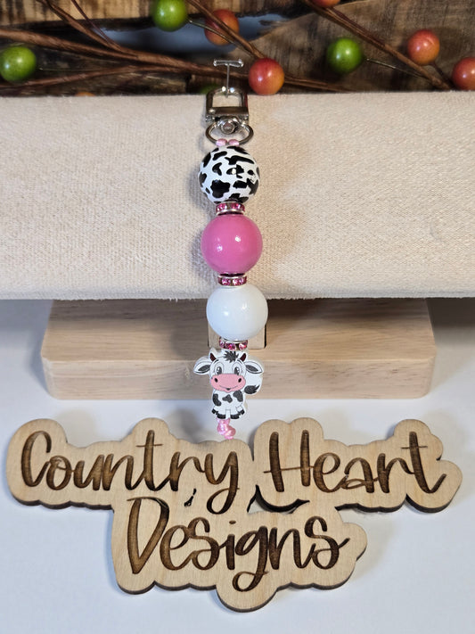 #069 Cow Purse/Cup Charm