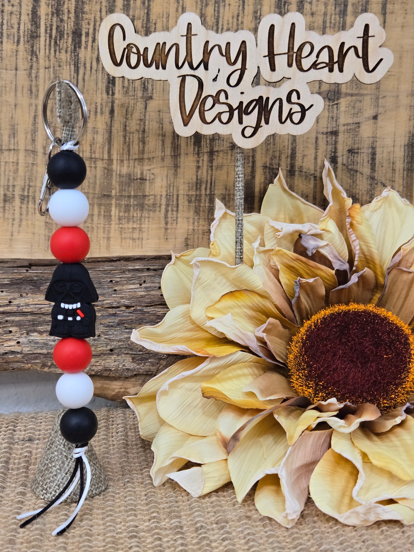 #233 D. Vader Keychain