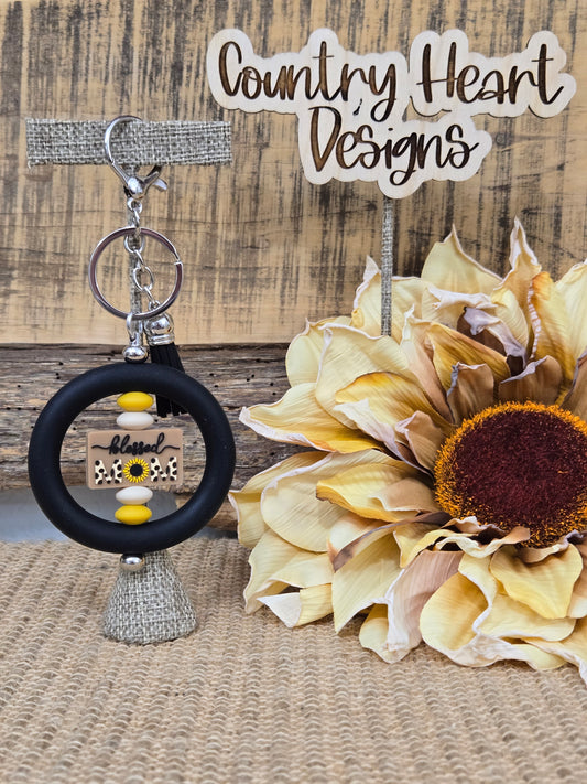 #254 Blessed Mom Keychain  **𝑶𝒏𝒍𝒚 1 𝒊𝒏 𝑺𝒕𝒐𝒄𝒌**