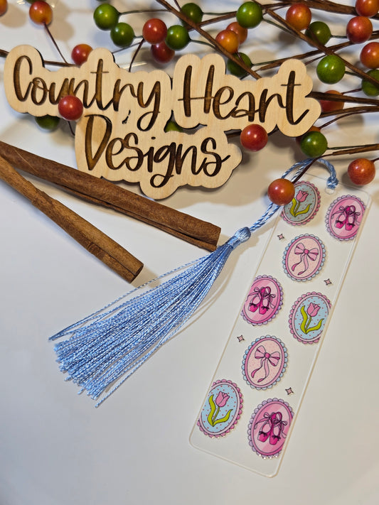 #307 Ballet Slippers Bookmark  **𝑶𝒏𝒍𝒚 1 𝒊𝒏 𝑺𝒕𝒐𝒄𝒌**