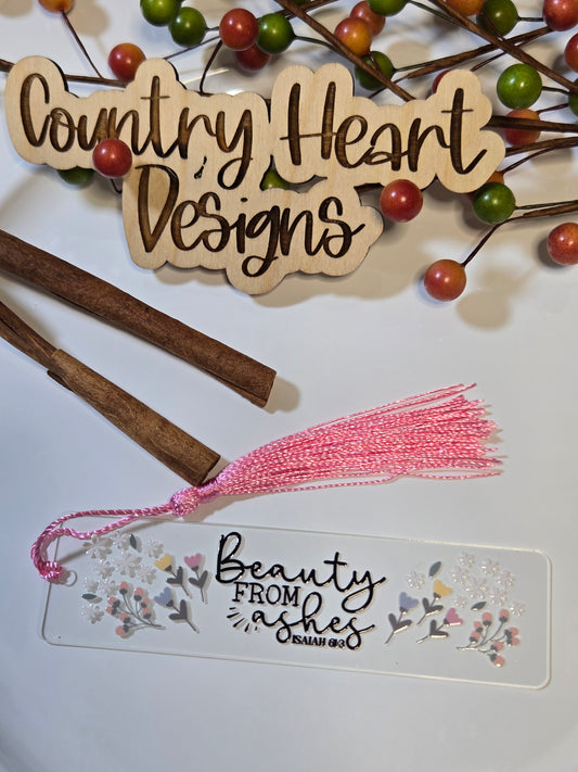#372 Beauty From Ashes Bookmark  **𝑶𝒏𝒍𝒚 1 𝒊𝒏 𝑺𝒕𝒐𝒄𝒌**