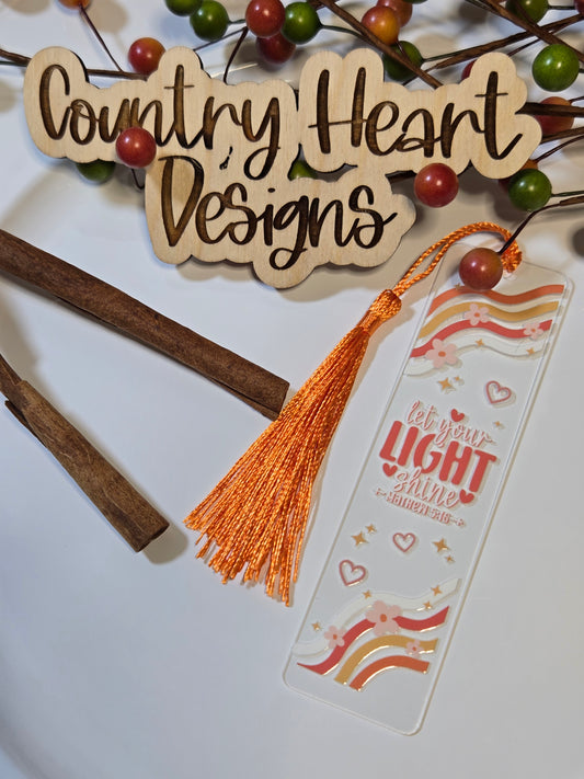 #385 Let Your Light Shine Bookmark  **𝑶𝒏𝒍𝒚 1 𝒊𝒏 𝑺𝒕𝒐𝒄𝒌**