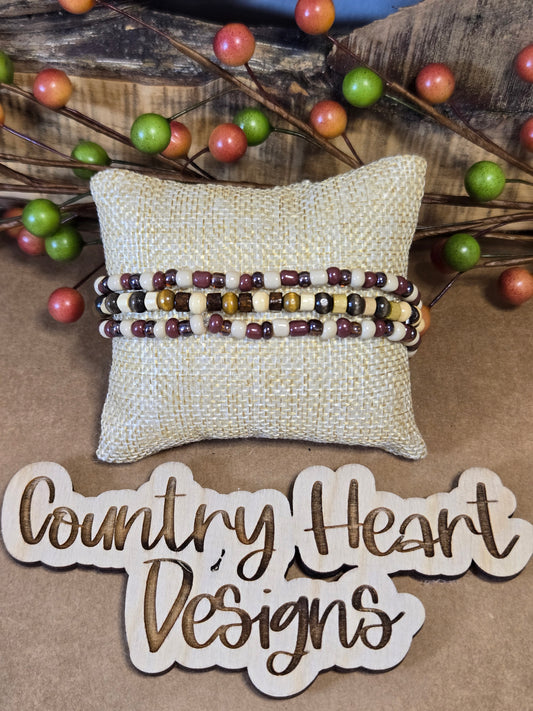 #603 Bracelets set of 3  **𝑶𝒏𝒍𝒚 1 𝒊𝒏 𝑺𝒕𝒐𝒄𝒌**