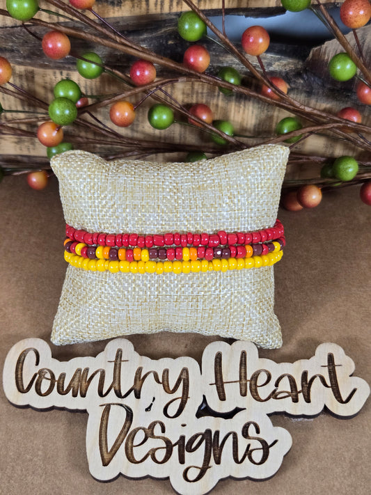#680 It's Fall Yall Bracelets set of 3