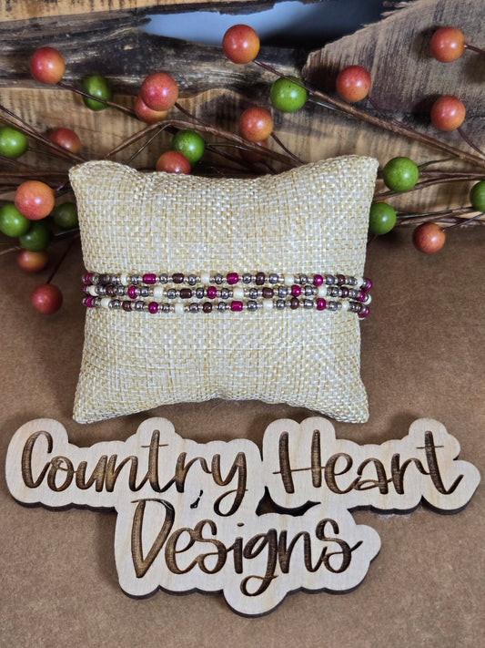#682 Bracelets set of 3  **𝑶𝒏𝒍𝒚 1 𝒊𝒏 𝑺𝒕𝒐𝒄𝒌**