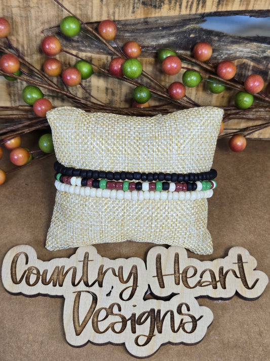 #684 Camo Bracelet set of 3