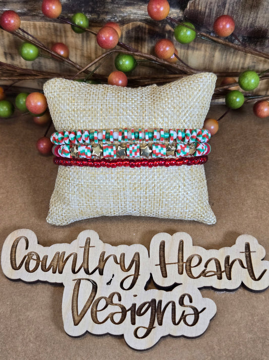 #696 Bracelets set of 3  **𝑶𝒏𝒍𝒚 1 𝒊𝒏 𝑺𝒕𝒐𝒄𝒌**