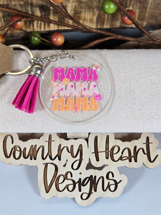 #822 Mama Keychain **𝑶𝒏𝒍𝒚 1 𝒊𝒏 𝑺𝒕𝒐𝒄𝒌**