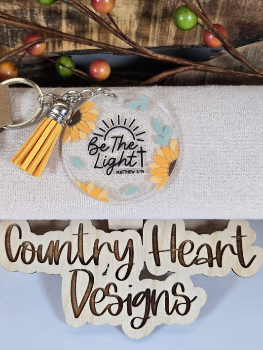 #839 Be the Light Keychain **𝑶𝒏𝒍𝒚 1 𝒊𝒏 𝑺𝒕𝒐𝒄𝒌**