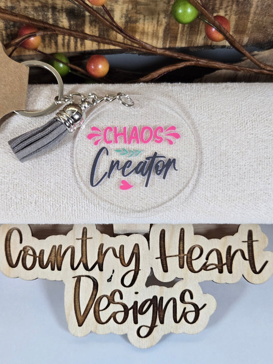 #856 Chaos Creator Keychain **𝑶𝒏𝒍𝒚 1 𝒊𝒏 𝑺𝒕𝒐𝒄𝒌**