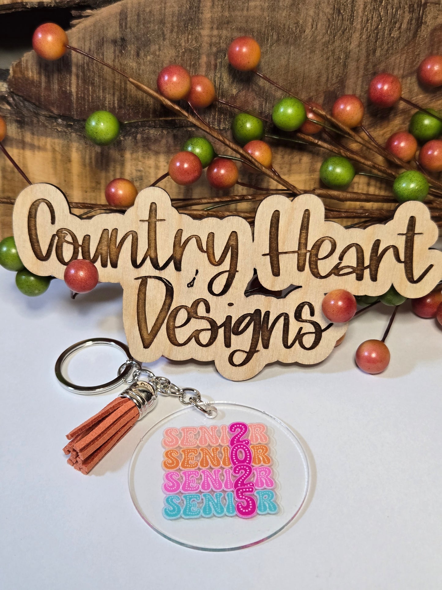 #866 Senior 2025 Keychain **𝑶𝒏𝒍𝒚 1 𝒊𝒏 𝑺𝒕𝒐𝒄𝒌**