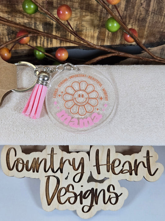 #869 Mama Keychain **𝑶𝒏𝒍𝒚 1 𝒊𝒏 𝑺𝒕𝒐𝒄𝒌**