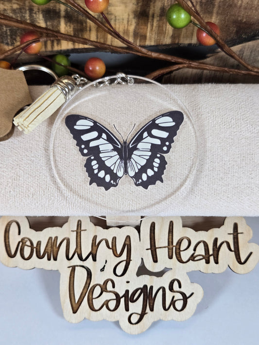 #884 Butterfly Keychain **𝑶𝒏𝒍𝒚 1 𝒊𝒏 𝑺𝒕𝒐𝒄𝒌**