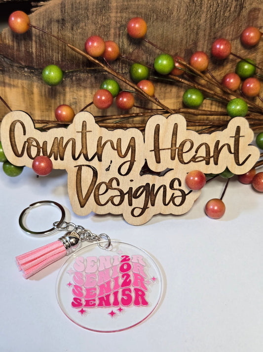 #892 Senior 2025 Keychain **𝑶𝒏𝒍𝒚 1 𝒊𝒏 𝑺𝒕𝒐𝒄𝒌**
