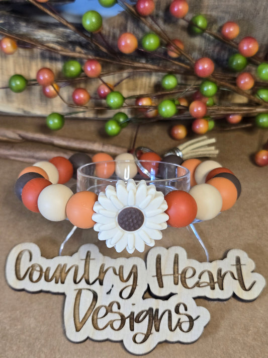 #978 Full Fall Wristlet